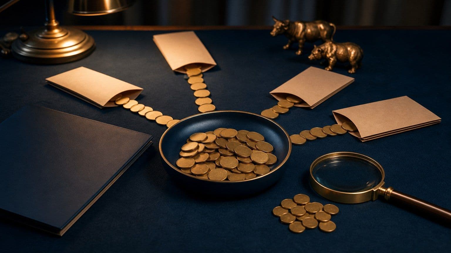 Bendrame investicijų fondo dubenyje susijungia kelių investuotojų įnašai.